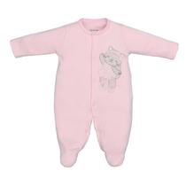 Macacão Bebê Menina Suedine Gatinha Bailarina Upi Uli Macacão Bebê Menina Suedine Gatinha Bailarina Upi Uli