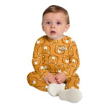 Macacão Bebê Menino em Cotton Ursinhos Kyly