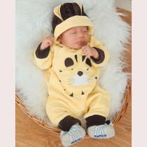 Macacão Bebe Menino Leãozinho