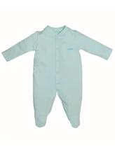 Macacão Bebê Menino Longo Azul Claro Grow Up Macacão Bebê Menino Longo Azul Claro Grow Up