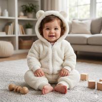 Macacão Bebê Menino Menina Quentinho Carneirinho Teddy Roupa de Bebê Menino Menina Macacão Bebê Menino Menina Quentinho Carneirinho Teddy Roupa de Bebê Menino Menina