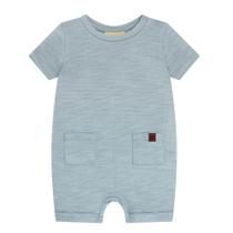 Macacão Bebê Menino Milon Malhão Flamê Azul Grécia Macacão Bebê Menino Milon Malhão Flamê Azul Grécia