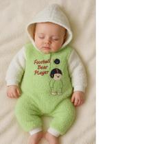 Macacão bebê quentinho inverno modelos variádos plush