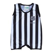 Macacão Bebê Santos Regata - Torcida Baby Macacão Bebê Santos Regata - Torcida Baby