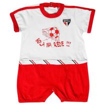 Macacão Bebê São Paulo Curto Bola Na Rede Oficial Macacão Bebê São Paulo Curto Bola Na Rede Oficial