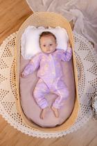 Macacão Bebê Soft com Zíper Frontal Térmico Quentinho e Aconchegante Fazendinha