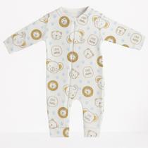 Macacão Bebê Soft Quentinho Inverno Menina Menino Roupinha