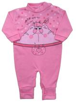 Macacão Bebê Suedine Estampas Variadas 1 Peça Menina Macacão Bebê Suedine Estampas Variadas 1 Peça Menina