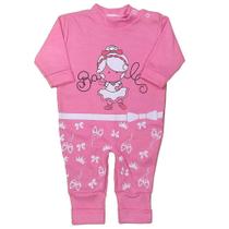 Macacão Bebê Suedine Estampas Variadas 1 Peça Menina Macacão Bebê Suedine Estampas Variadas 1 Peça Menina