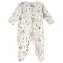 Macacão Bebê Tiptop Longo Circo Off WHite - 101815