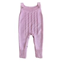 Macacão Bebê Tricot Jardineira Bebê Menino Menina Inverno Quentinho Confortável Estilo Salopete Infantil Luxo Macacão Bebê Tricot Jardineira Bebê Menino Menina Inverno Quentinho Confortável Estilo Salopete Infantil Luxo