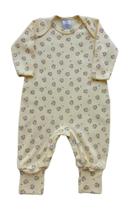 Macacão Bebê Unissex Longo Pezinho Reversível Piu Blu