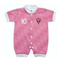Macacão Bebê Vitória Curto Rosa - Torcida Baby Macacão Bebê Vitória Curto Rosa - Torcida Baby