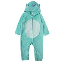 Macacão Bichinhos Infantil Pijama Unicórnio Inverno Tip Top 12075