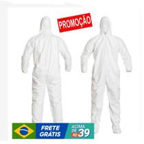 Macacão Biologico e Quimico com Capuz De Segurança e Proteção Tyvek Super Macacão Biologico e Quimico com Capuz De Segurança e Proteção Tyvek Super