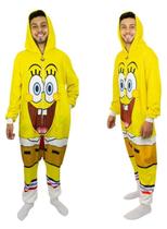 Macacão Bob Esponja Kigurumi Zona Criativa - 10072655 Macacão Bob Esponja Kigurumi Zona Criativa - 10072655