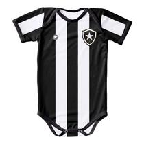 Macacão Body Infantil Bebe 0 a 12 Meses Clubes Brasileiros Fla Flu Vas Bot Pal Sublimado Proteção Uv - Ref 033XS - Oficial Licenciado