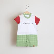 Macacão Bordado Dinos Verde - Keko