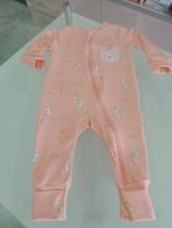 Macacão brandili urso TM p coral