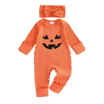Macacão canelado para menina FIOMVA Minha primeira roupa de Halloween