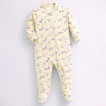Macacão Carneirinho Zíper e Antiderrapante para Bebês até 24 meses Macacão Carneirinho Zíper e Antiderrapante para Bebês até 24 meses