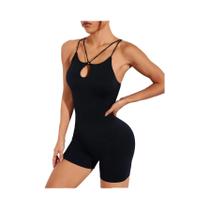 Macacão Casual Feminino Y2K Em Cor Sólida, Sexy, Bodysuit De Verão, Romper Vintage