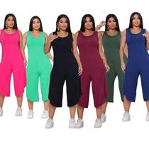 macacão casual midi pantacurt listrado festa soltinho moda feminino lançamento mais vendidos