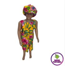 Macacão Chita carnaval infantil