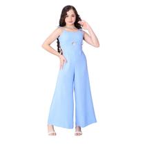 Macacão com amarração nas costas em tecido dunaa