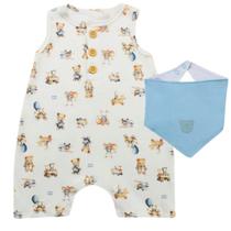 Macacão com bandana - mini bear