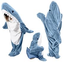 Macacão com capuz Shark Blanket Ambitelligence para adultos/crianças