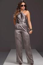 Macacão com cinto pit bull jeans ref 89737