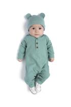 Macacão com Gorro Bebê TMX Macacão com Gorro Bebê TMX