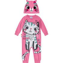 Macacão com Gorro Vamos Passear Macacão com Gorro Vamos Passear