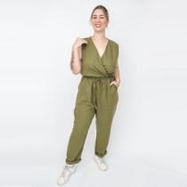 Macacão Comfy Jogger com Bolso Verde