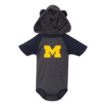 Macacão Creeper UGP Campus Apparel Michigan Wolverines