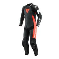 Macacão Dainese Tosa Preto e Vermelho