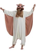 Macacão DarkCom Flying Squirrel, pijama de Halloween