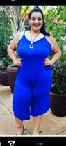 Macacão de alcinha plus size