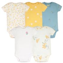 Macacão de Algodão 5 Peças para Bebê (0-24 meses) - Conjunto de Roupas para Recém-Nascido