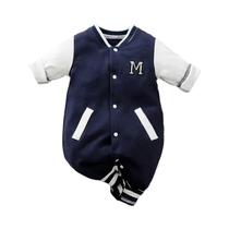Macacão De Algodão De Manga Longa Para Meninos E Meninas, Roupa De Beisebol Para Primavera E Outono, Macacão De Algodão De Manga Longa Para Meninos E Meninas, Roupa De Beisebol Para Primavera E Outono,
