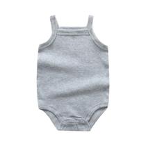 Macacão De Algodão Para Bebê Menina 0-48M, Confortável E Macio, Cor Sólida, Body Para Recém-Nascidos Macacão De Algodão Para Bebê Menina 0-48M, Confortável E Macio, Cor Sólida, Body Para Recém-Nascidos