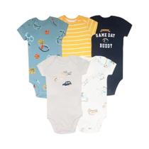 Macacão de Algodão para Bebês Recém-Nascidos (0 a 24 Meses) - Roupas de Verão