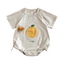 Macacão De Algodão Unissex Para Bebês, Romper De Verão Com Mangas Curtas, Roupas Para Recém-Nascidos Macacão De Algodão Unissex Para Bebês, Romper De Verão Com Mangas Curtas, Roupas Para Recém-Nascidos
