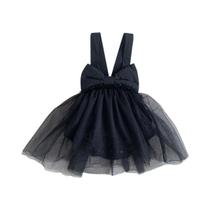 Macacão De Balé Para Meninas De 0 a 2 Anos, Vestido De Malha Com Laço Grande, Macacão Fofo, Roupas