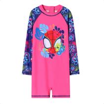 Macacão de Banho Proteção Uv Infantil Marvel 1 a 4 anos - Macacão de Banho Proteção Uv Infantil Marvel 1 a 4 anos -