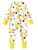 Macacão de Bebê Disney Simba Manga Longa Pijama Macio 12-18 Meses Macacão de Bebê Disney Simba Manga Longa Pijama Macio 12-18 Meses