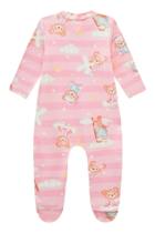 Macacão De Bebê Menina Inverno Em Pêlo Fleece Antialérgico Kukiê 80350