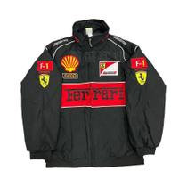 Macacão De Corrida F1 De Algodão Estilo Retrô Bordado Para Motociclismo Macacão De Corrida F1 De Algodão Estilo Retrô Bordado Para Motociclismo