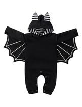Macacão de cosplay Costume Jutongda Halloween Bat para recém-nascido Macacão de cosplay Costume Jutongda Halloween Bat para recém-nascido